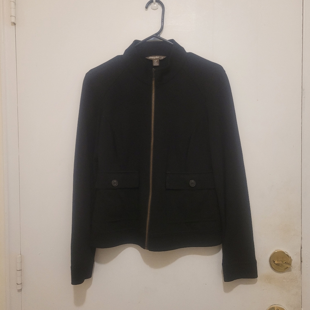 Tommy Bahama Black Zip-Up Jacket – Size Small - Picture 2 of 6